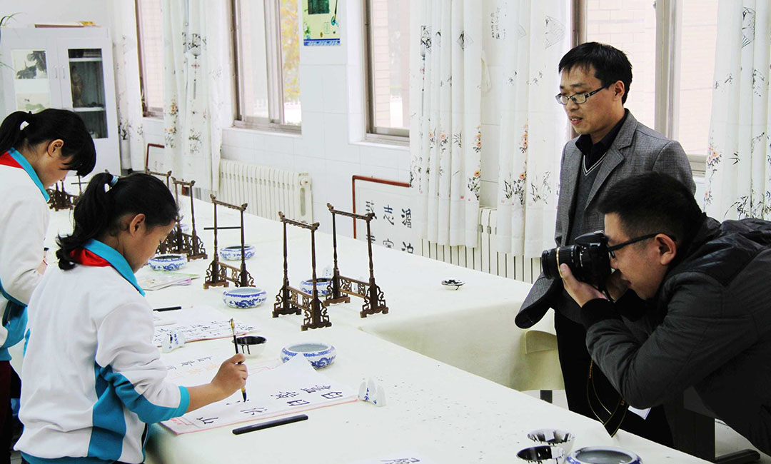 武威常州书法教育微网站开发案例